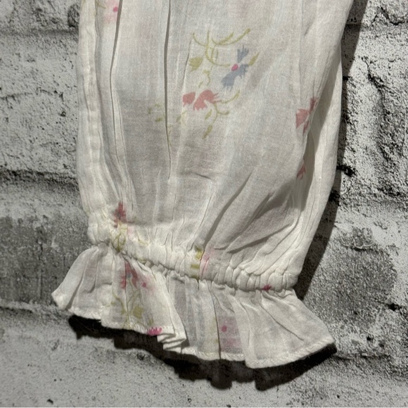 Polo Ralph Lauren Floral Print Sheer Cotton Capri  Pyjamas- New with Tags - Picture 5 of 11